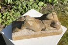 Reclining figure<br />Hornton stone